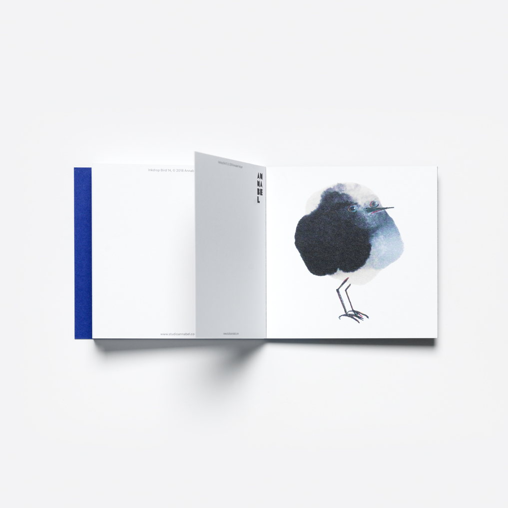 Bird booklet 10x10 cm