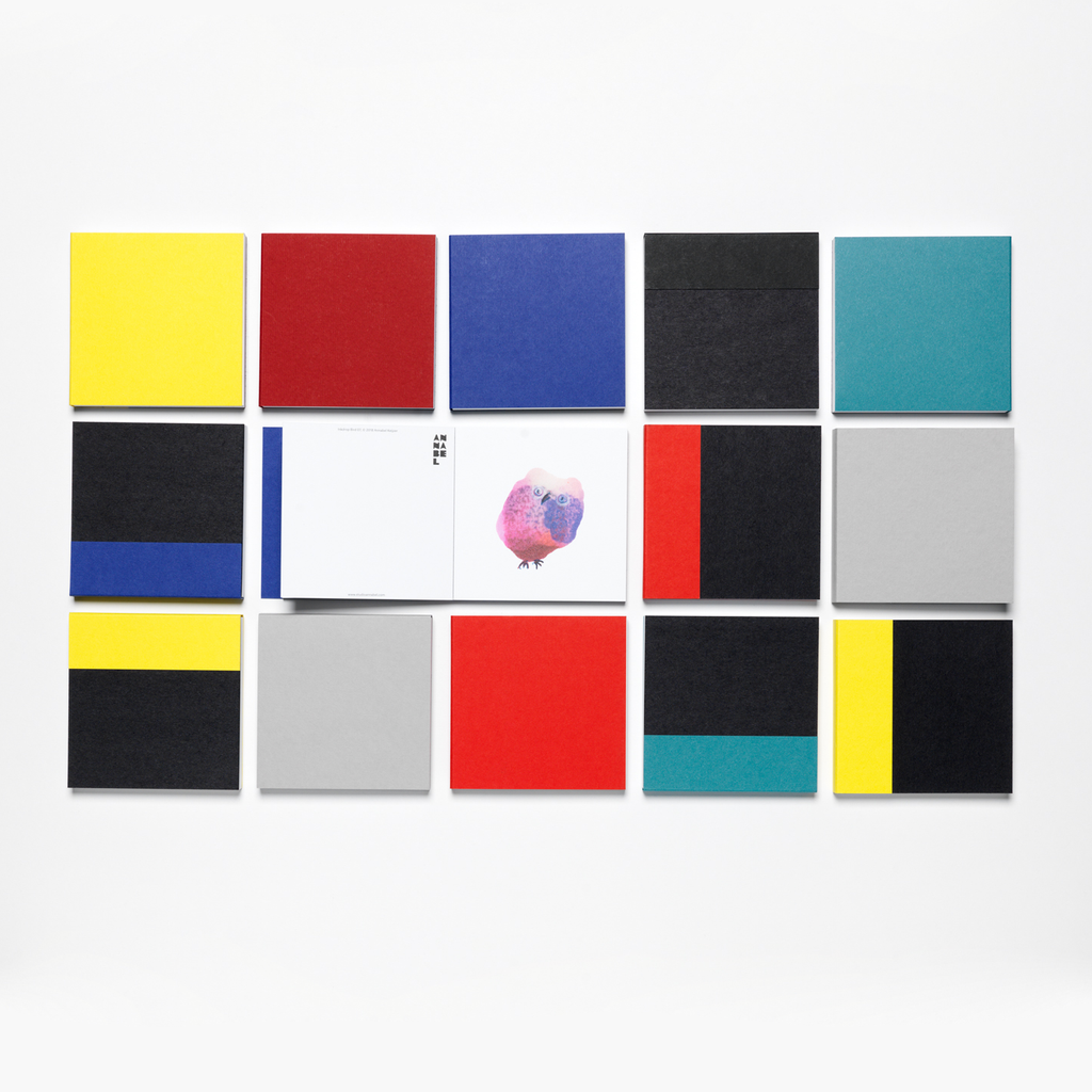 Bird booklet 10x10 cm