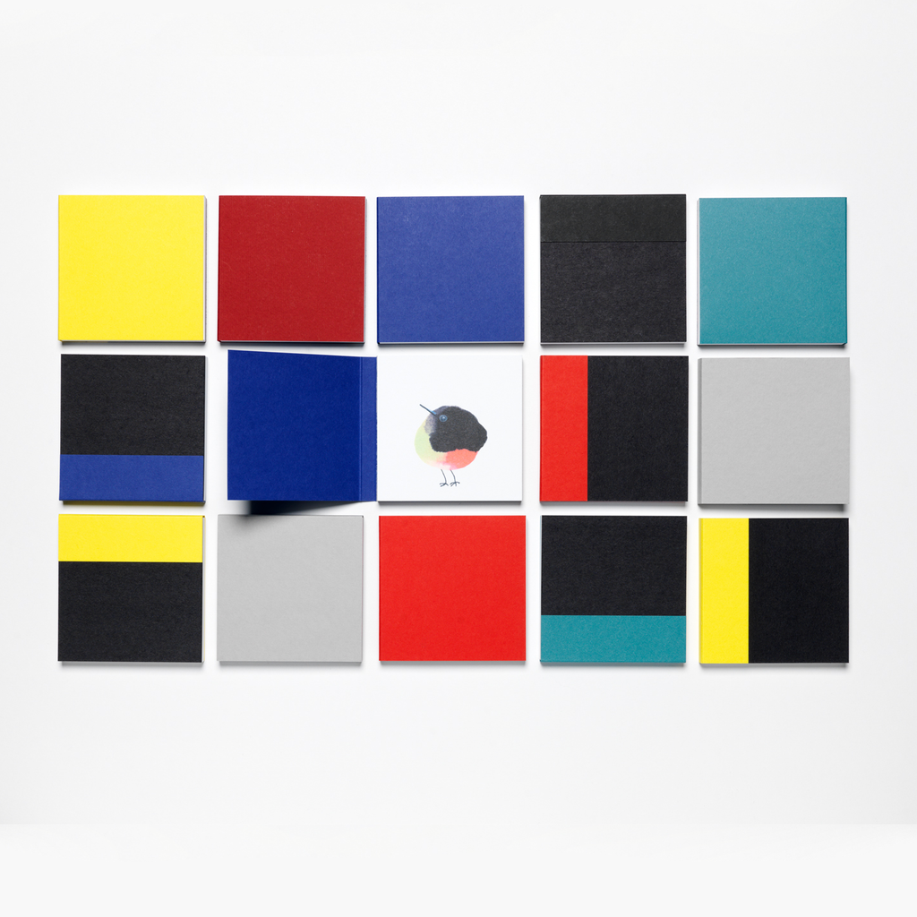 Bird booklet 10x10 cm